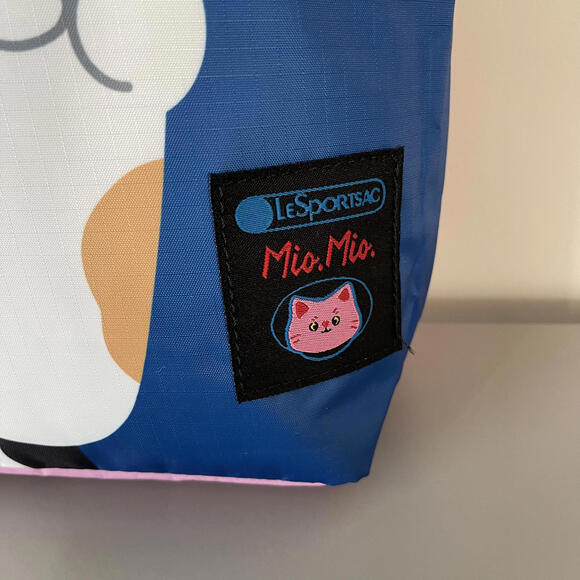 Lesportsac MiaMia Cat Zipper Daily Tote NWT